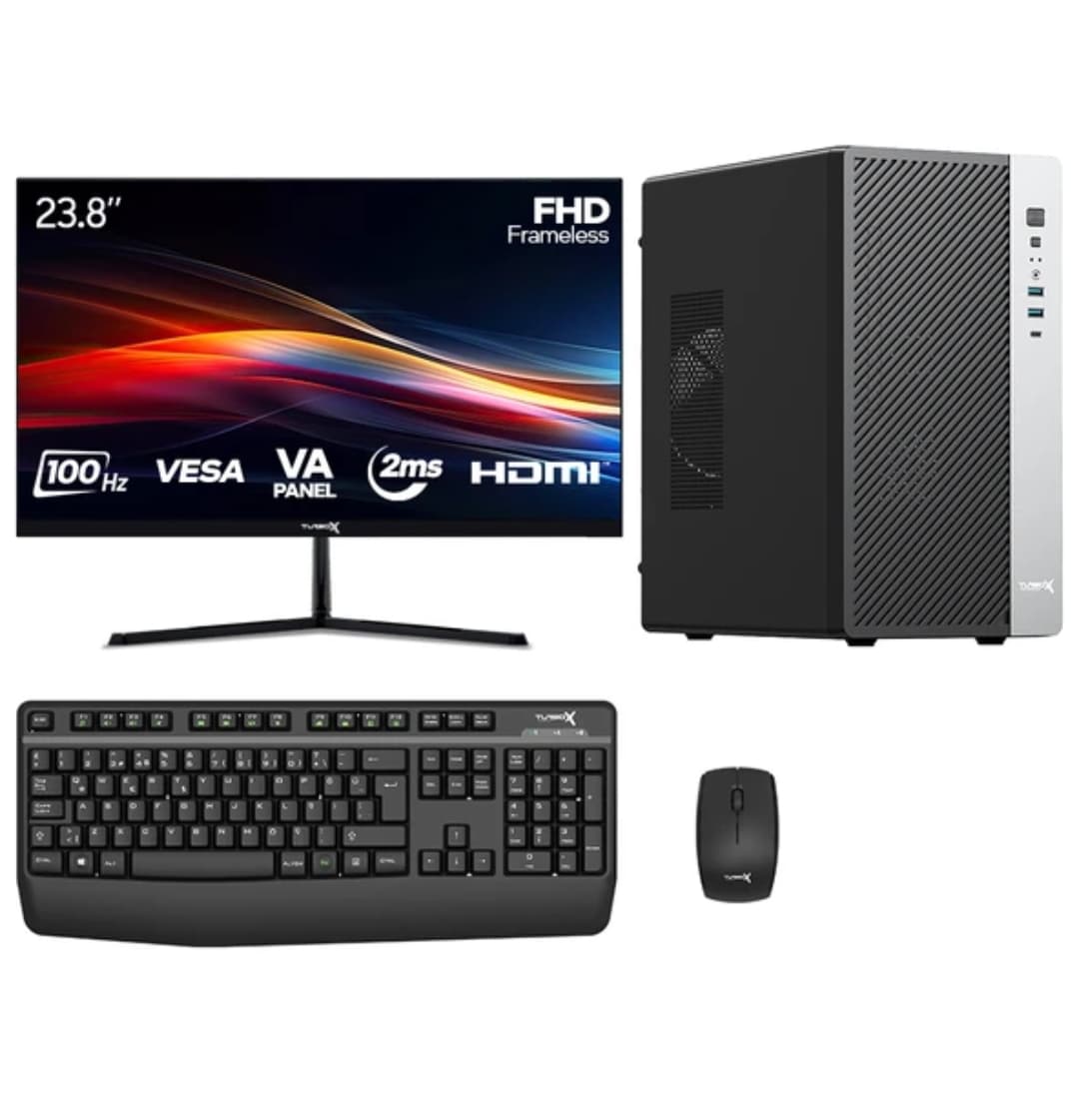 Turbox Tx6695 i7 4770 8GB Ram 512GB SSD 23.8 inç Monitör Oem Paket
